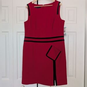 Red Dress - Anne Klein Business Casual Sz 16